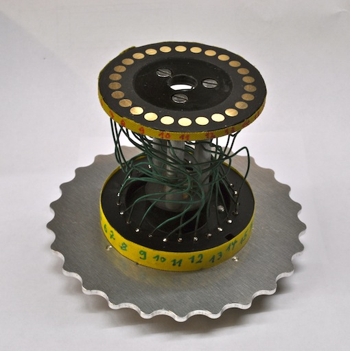 The contacts are brought around into the correct position and then the