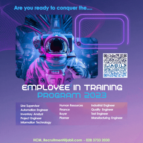 Fresh Graduates Employee In Training Jabil Vietnam 2022