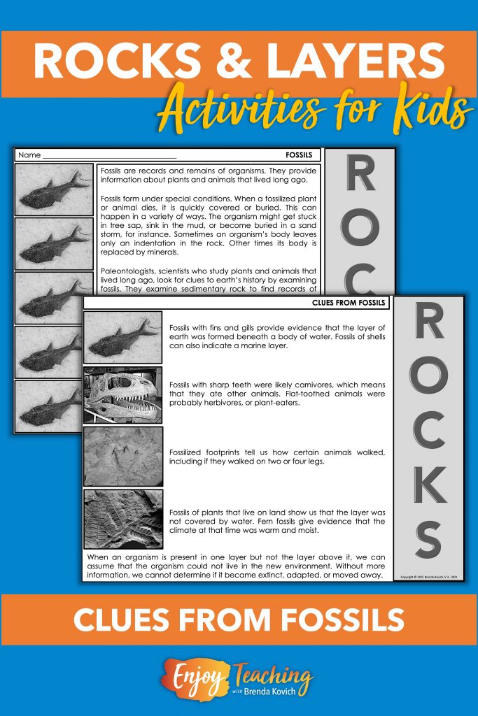 Teaching Rock Layers from Oldest to Youngest
