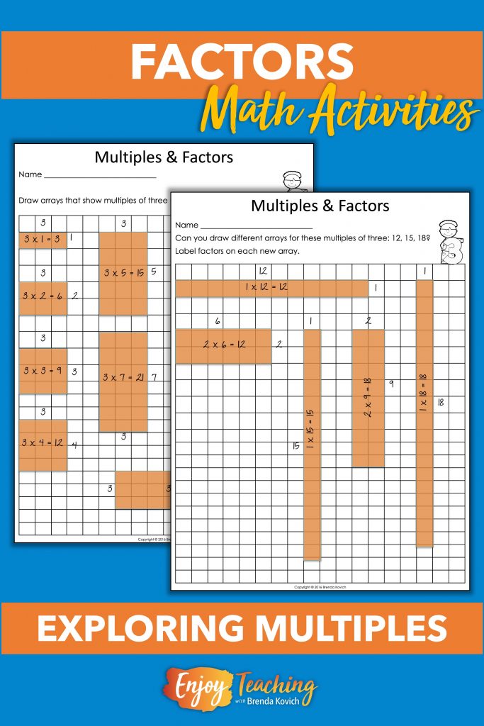 Math Factor Chart