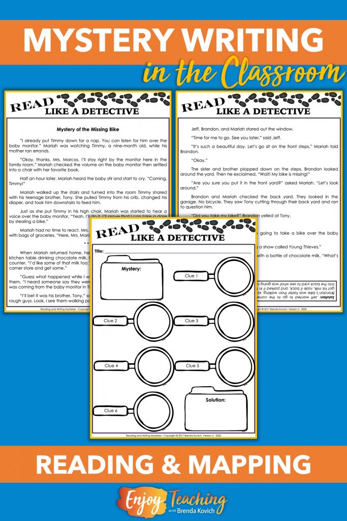 Mystery Writing Activities for Kids