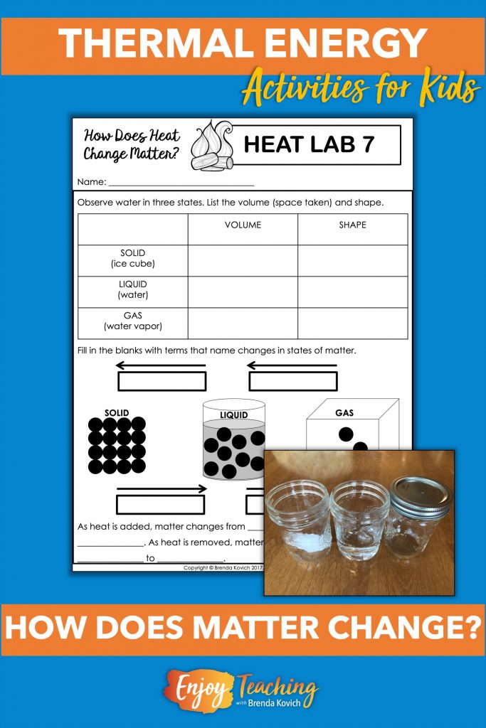 Enjoy Teaching Thermal Energy with Heat Activities for Kids