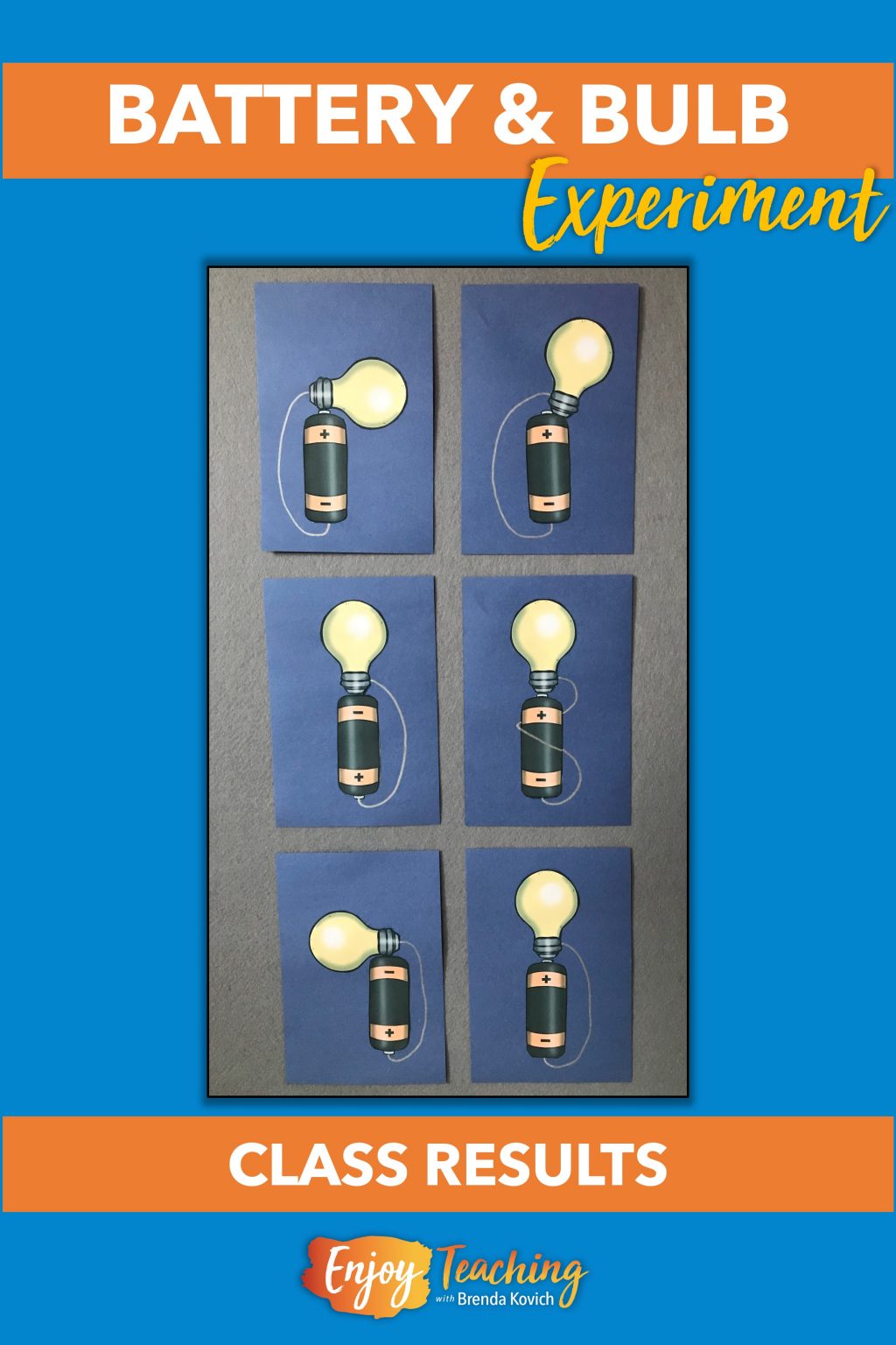 Battery and Bulb Experiment for Kids