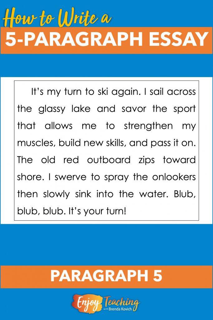 Teaching the FiveParagraph Essay with an Example