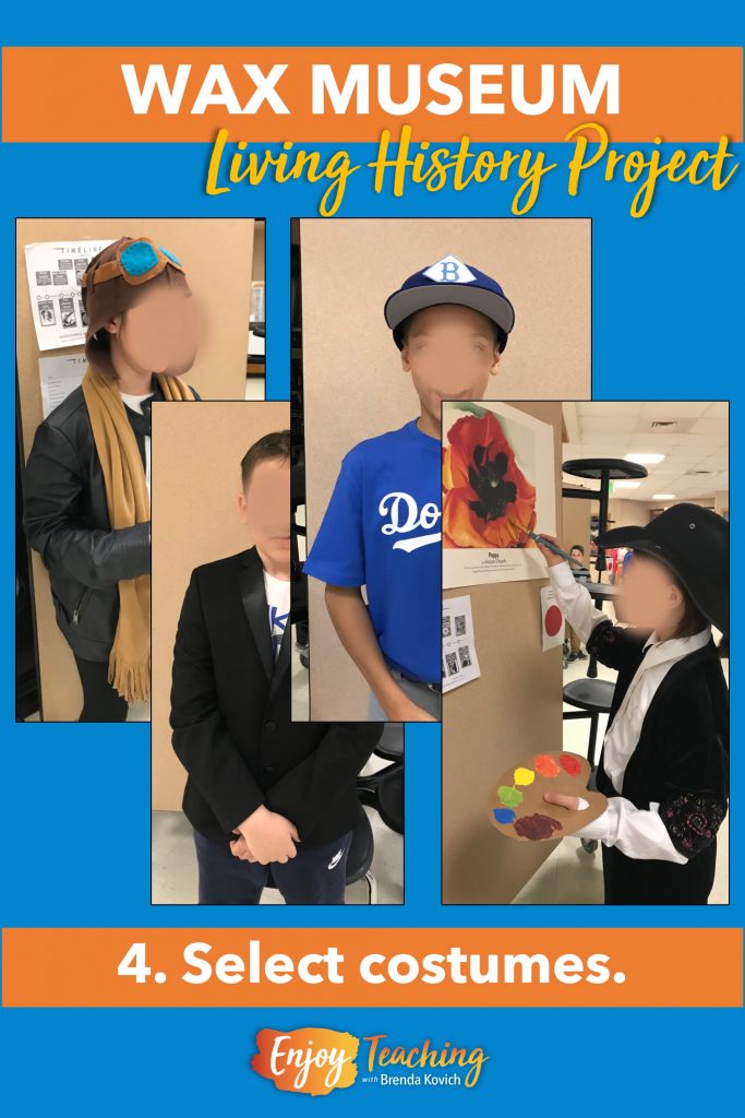 Living Wax Museum Research Project Ideas for Your Classroom