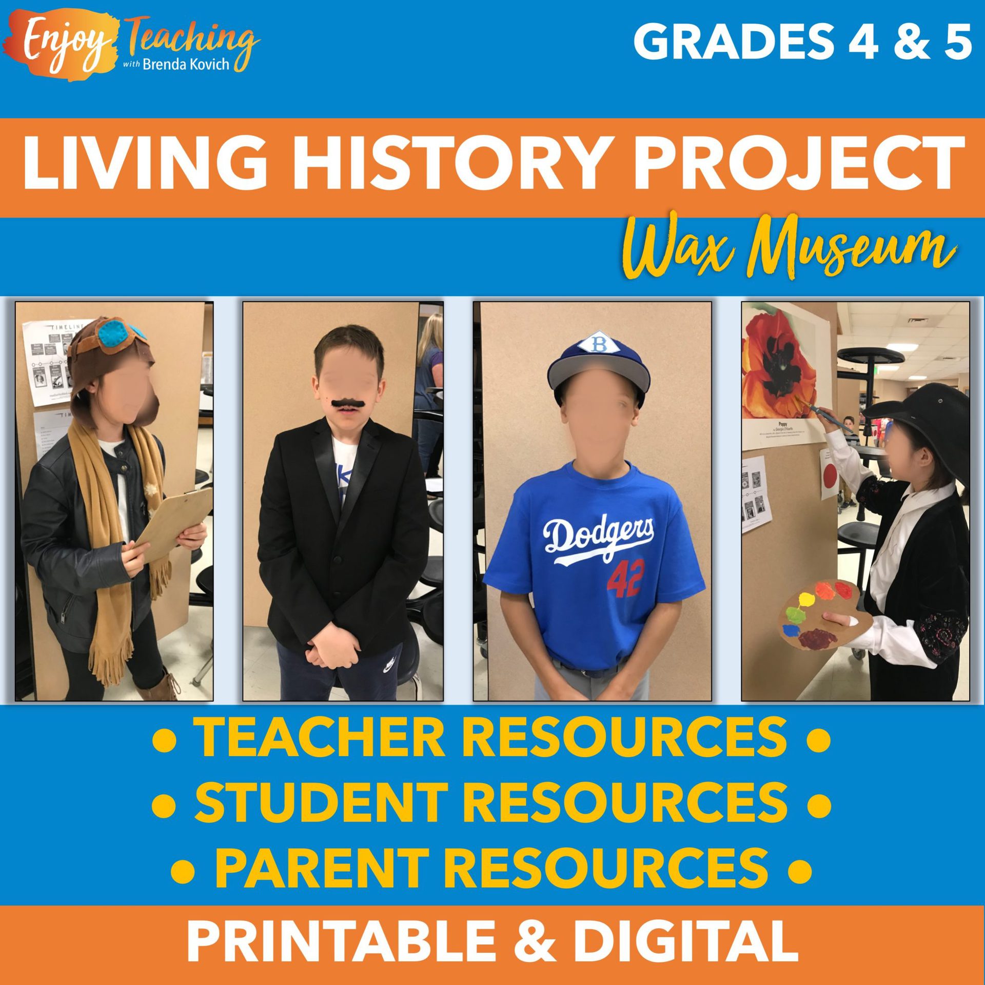 Wax Museum Project Ideas for Upper Elementary Kids