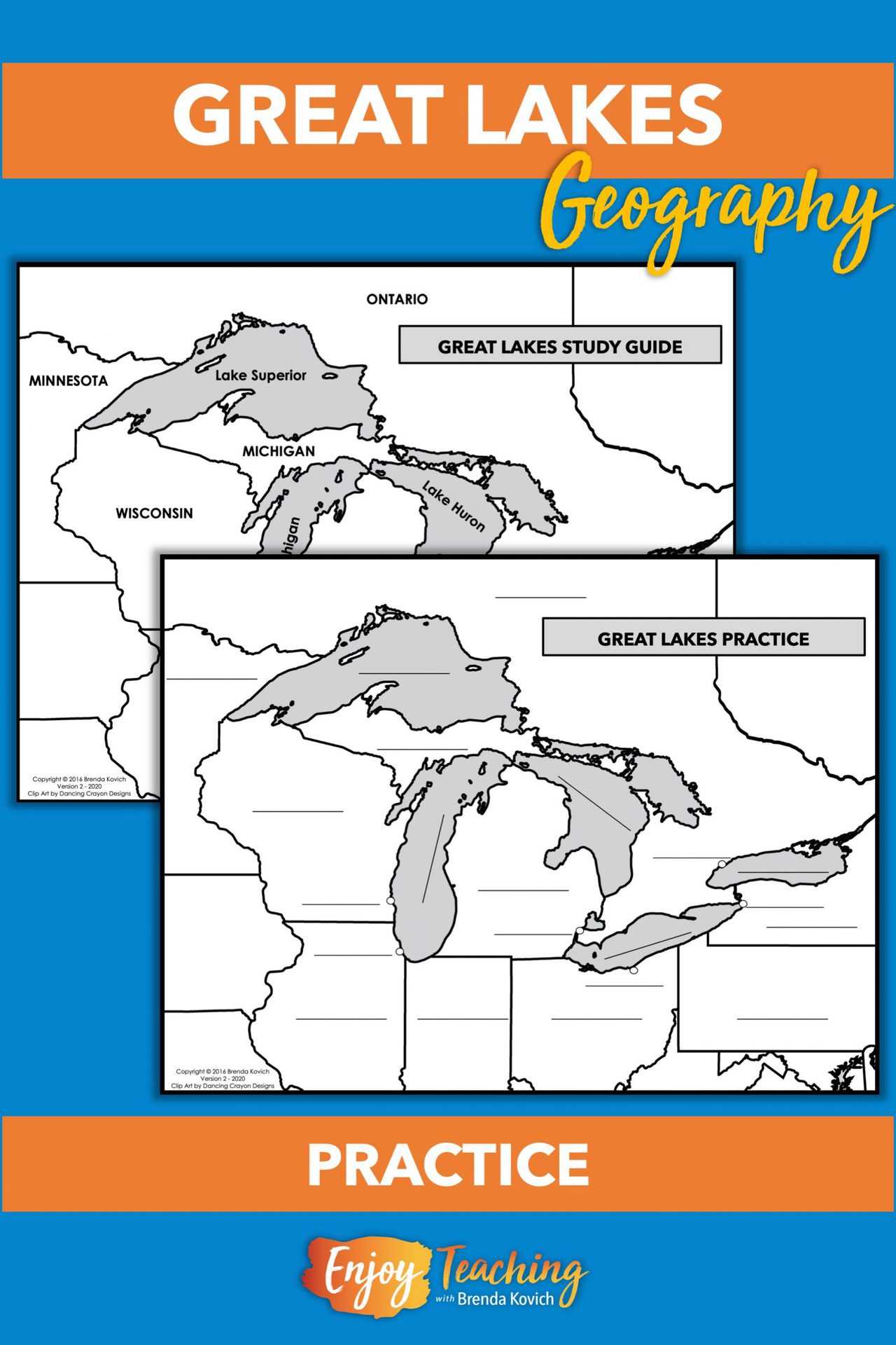 Great Lakes Geography Activities for Kids in the Midwest Region