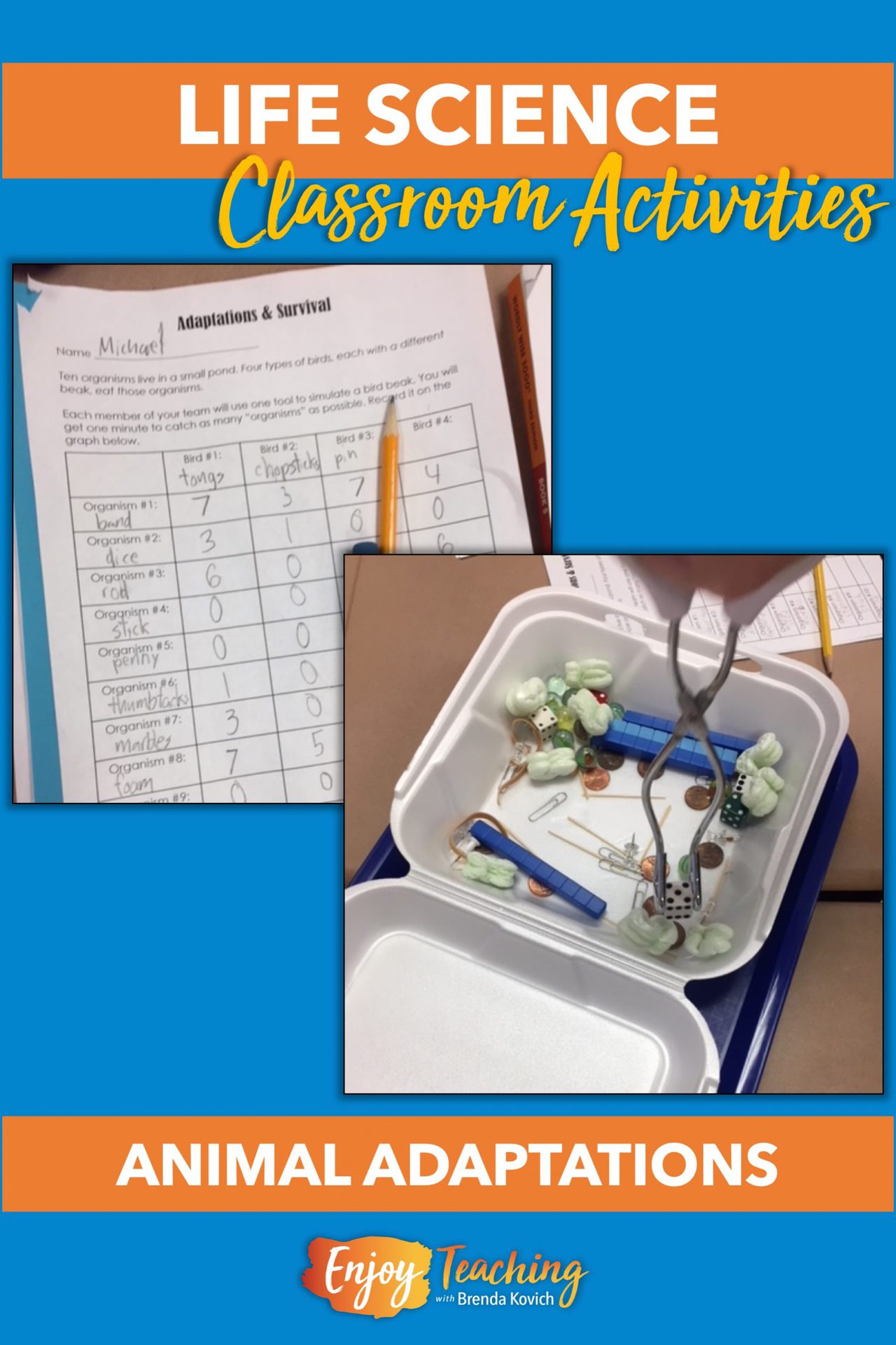 Teaching Life Science - Hands-on Activities & Projects