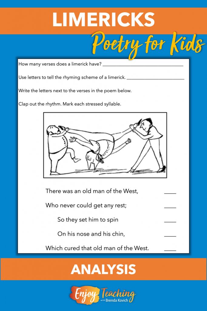 Teaching Limericks A Fanciful Form of Poetry for Kids