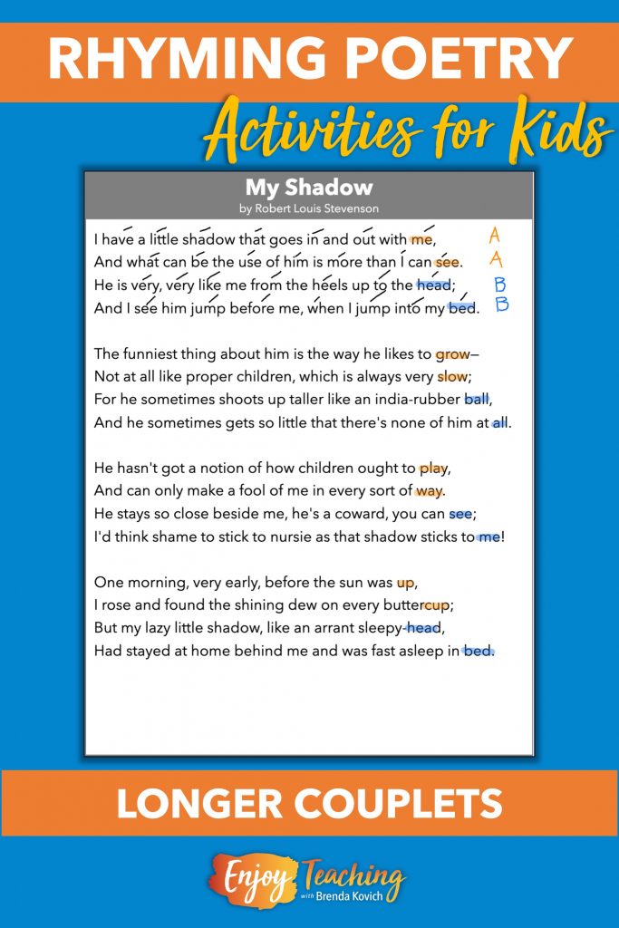 Teaching Rhyming Poetry for Kids Rhythm and Rhyme