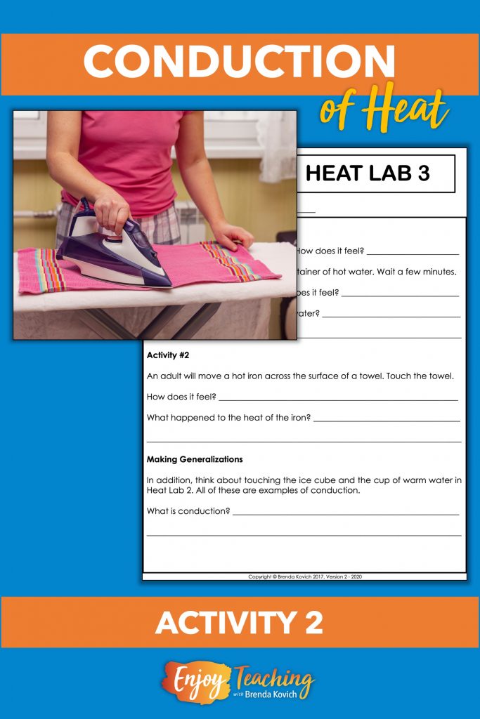 How to Teach Conduction of Heat, or Thermal Energy