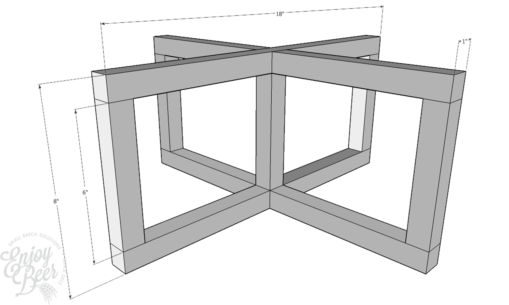 Brew stand Enjoy Beer