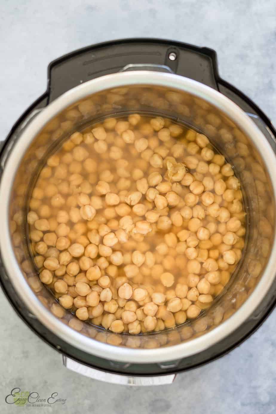 Easy Chickpeas In Instant Pot (Soaked And NoSoak) Enjoy Clean Eating