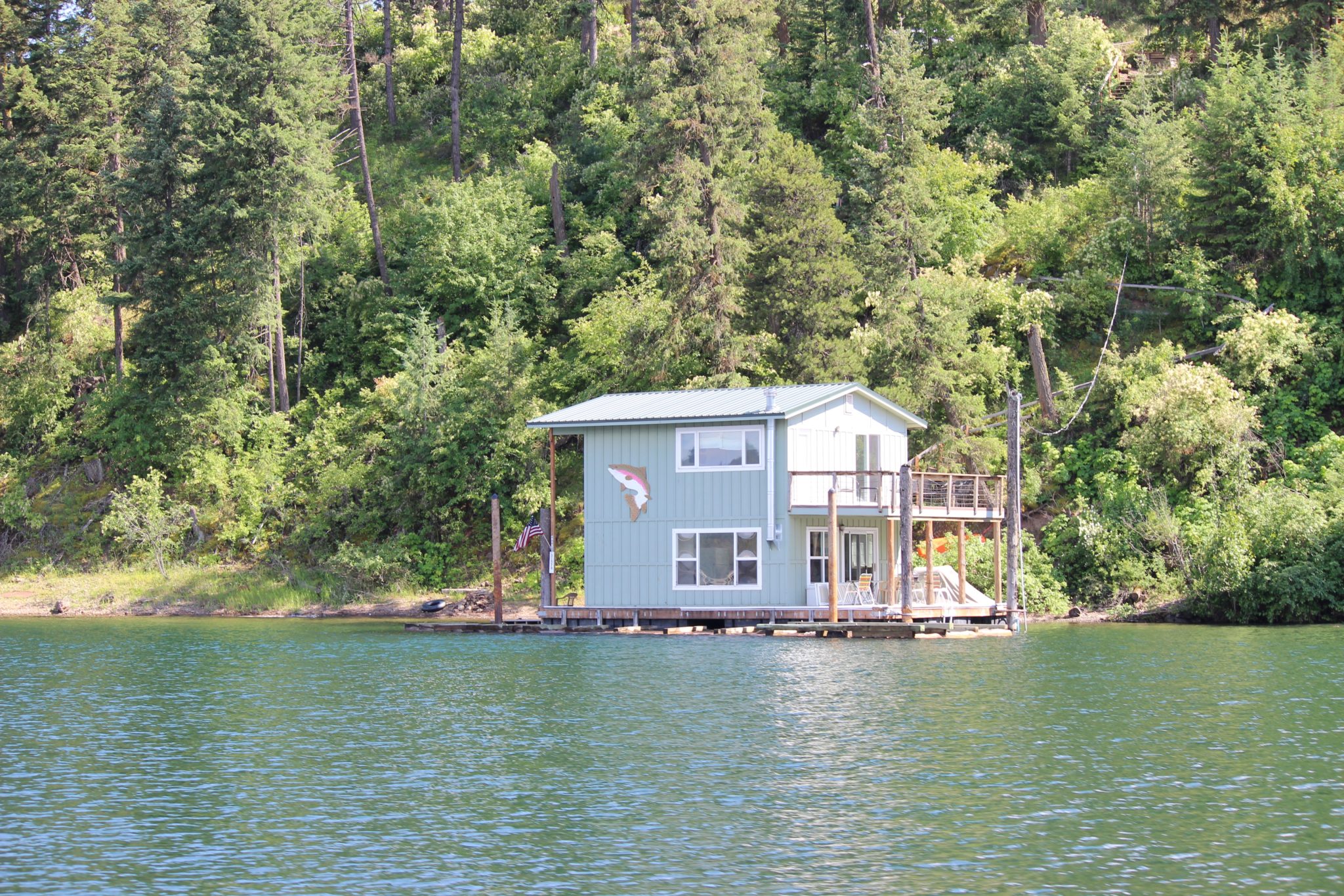Lake Coeur d'Alene Waterfront Homes. Special Homes on the lake