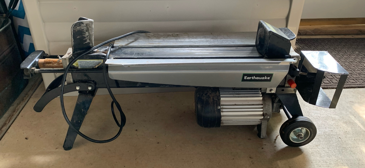 Yardworks Electric Log Splitter Hydraulic Oil Outlet Seller www.oceanproperty.co.th