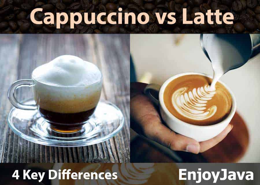 Cappuccino vs Latte 4 Key Differences (Milk, Layers, Temp, Flavors