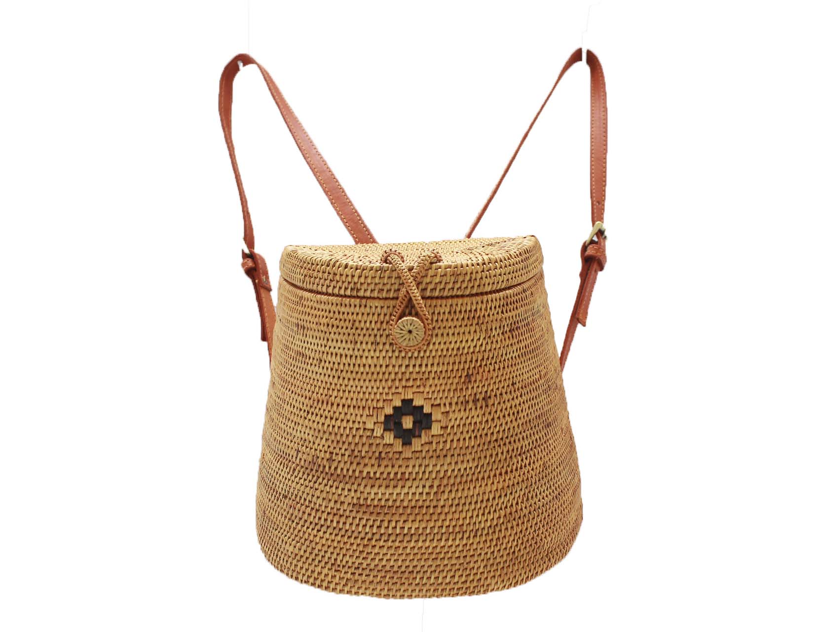 Backpack Rattan Bags Enjoy Life Bali