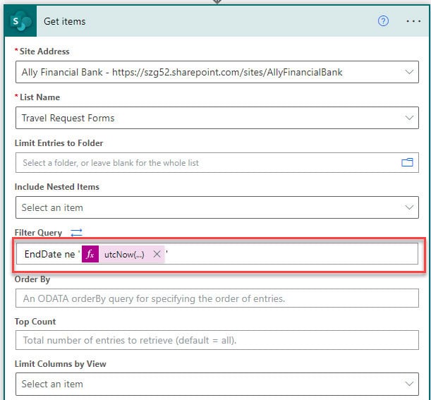 Power Automate Get items Filter Query Enjoy SharePoint