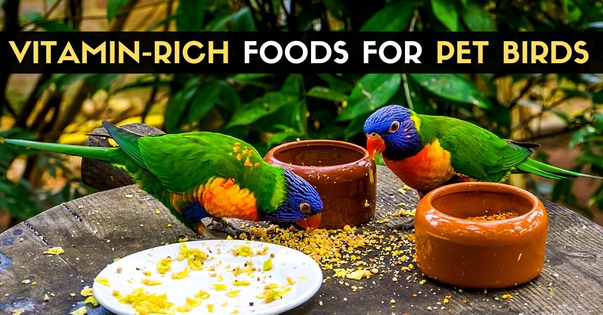 VitaminRich Foods for Pet Birds Enjoy The Pets