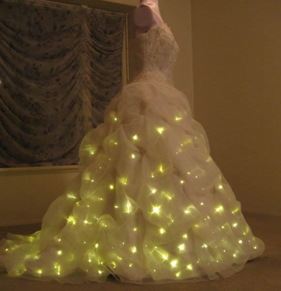 Bridal Wear Enlighted Illuminated Clothing