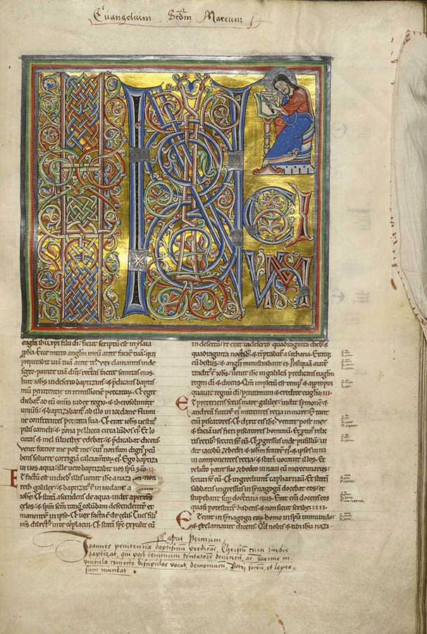 Bible d’Arnstein XIIème siècle Enluminures.fr