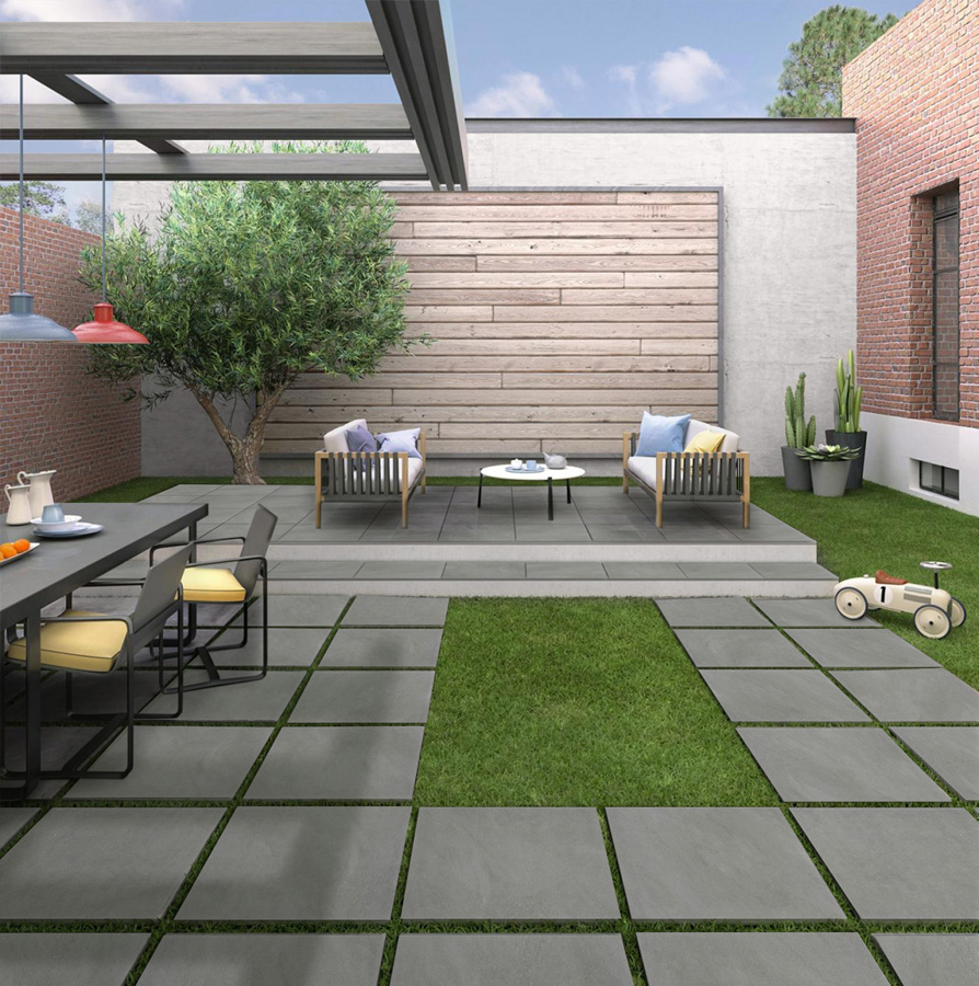 Basic Collection Outdoor Porcelain Tile Enmon USA