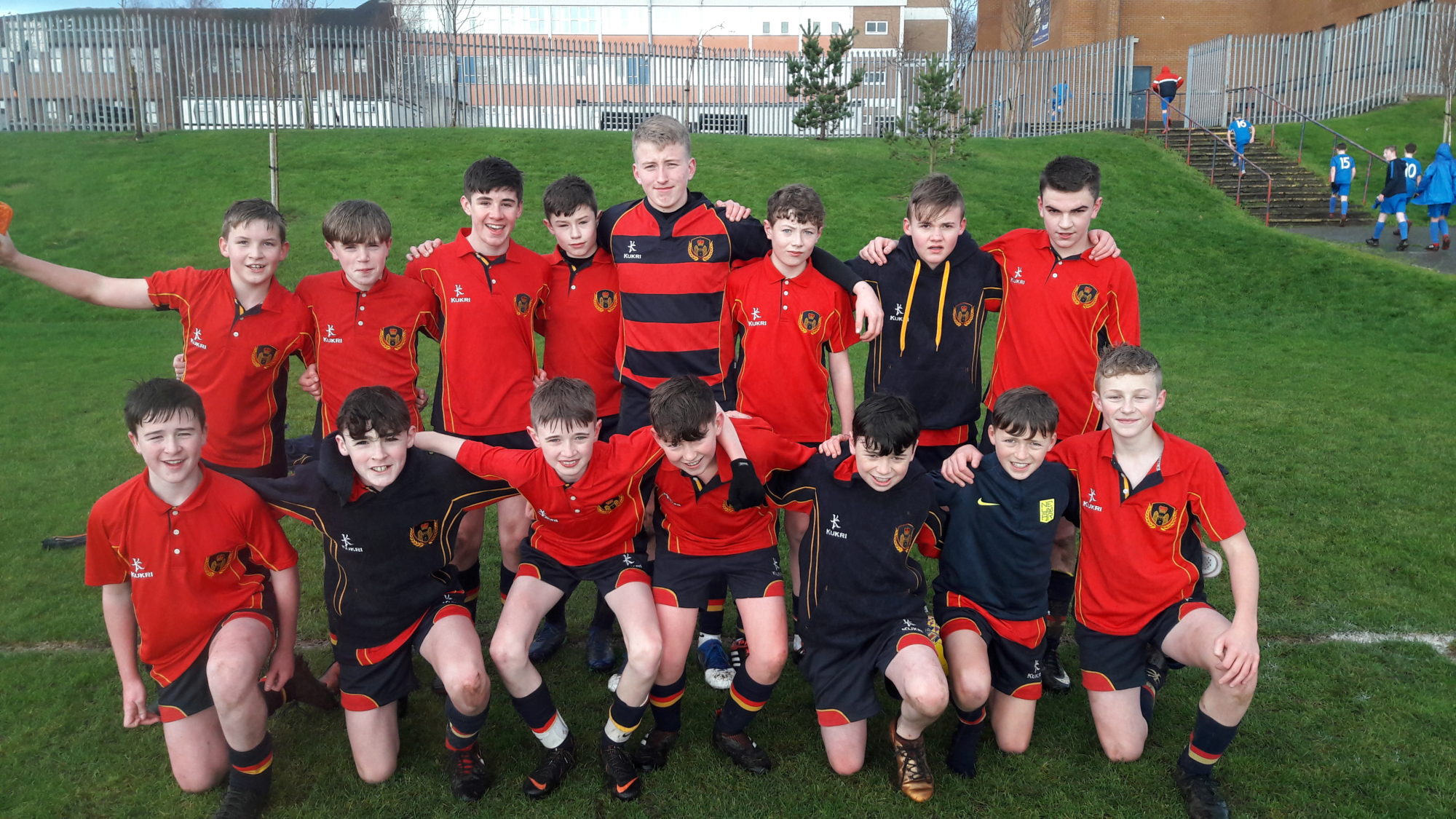 U14 Footballers Progress to Round 4 of NISFA Cup Enniskillen Royal Grammar School