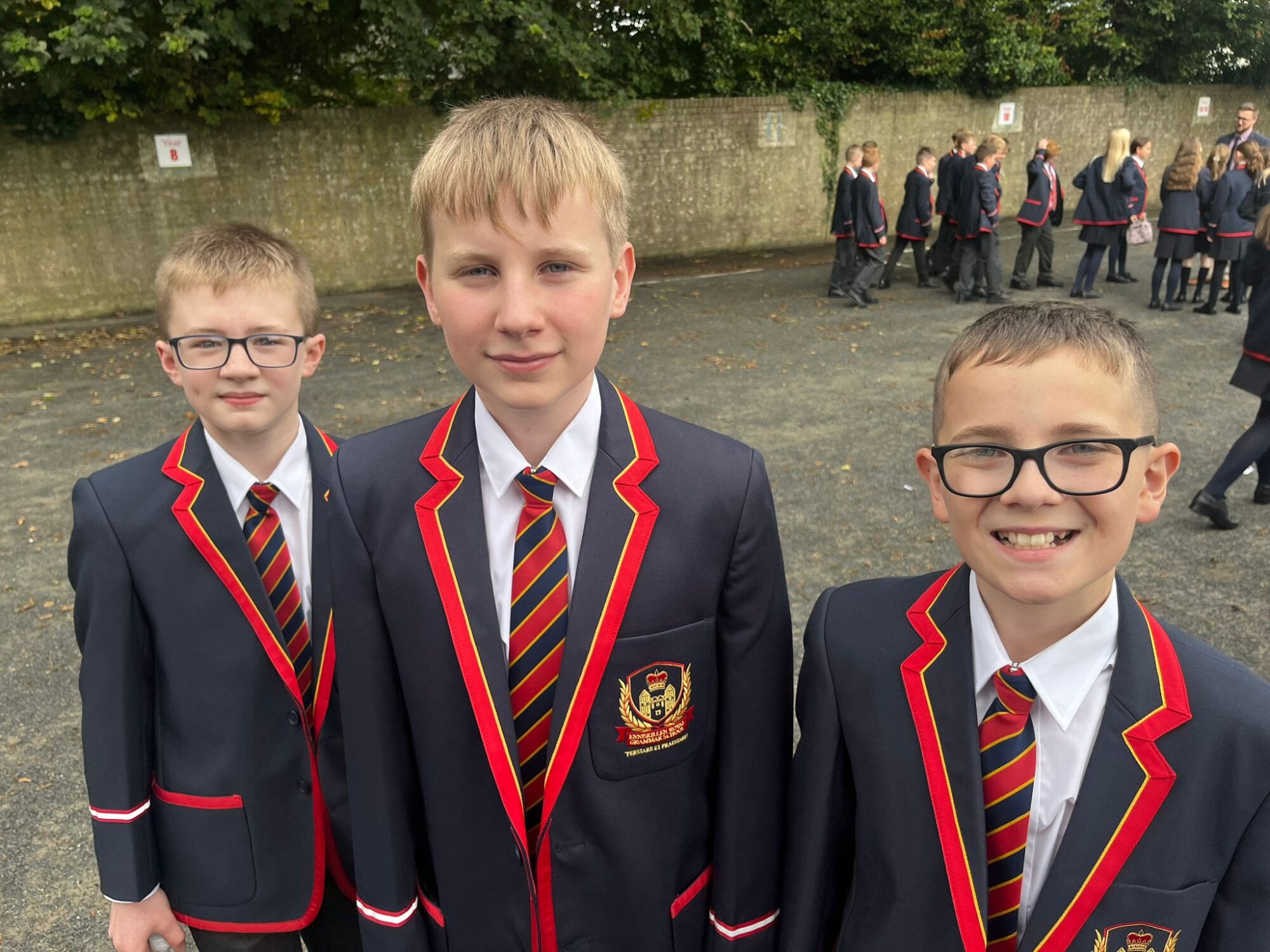 Week one complete for our new Yr8s. Enniskillen Royal Grammar School