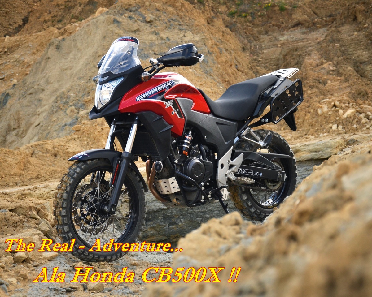 Modifikasi Honda CB500X, Makin Bergaya Adventure Sejati