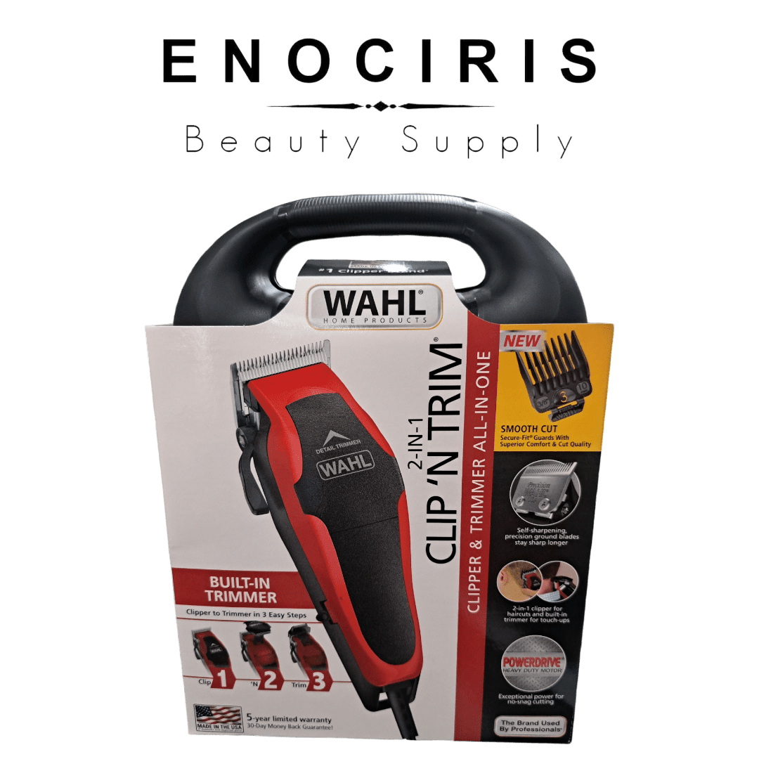 MAQUINA CLIP N TRIM WAHL Enociris Beauty Supply