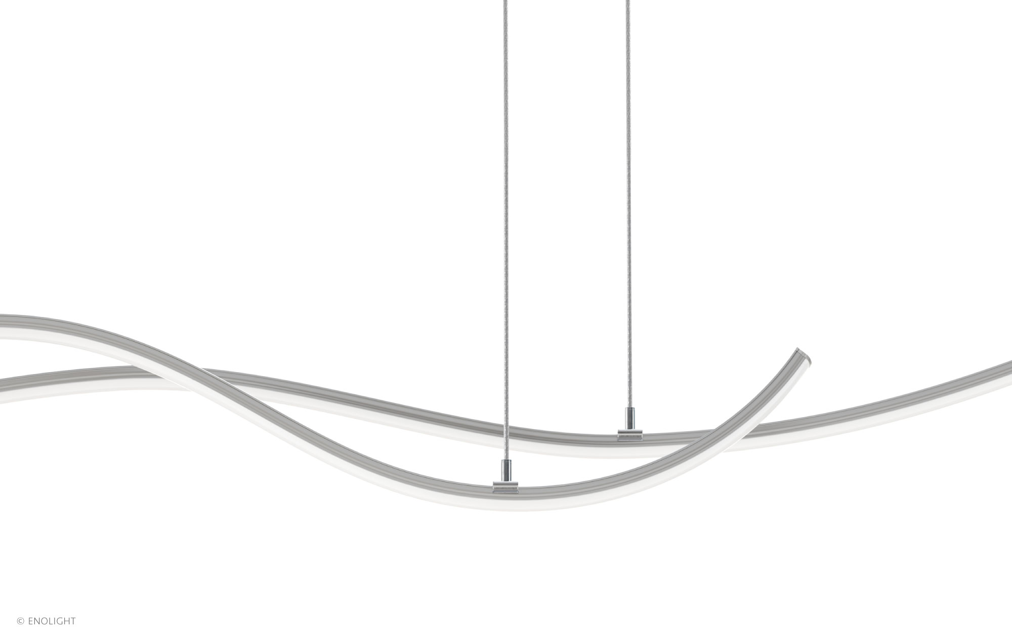 WAV1806C Flexible Linear Light with Curved Frosted Lens