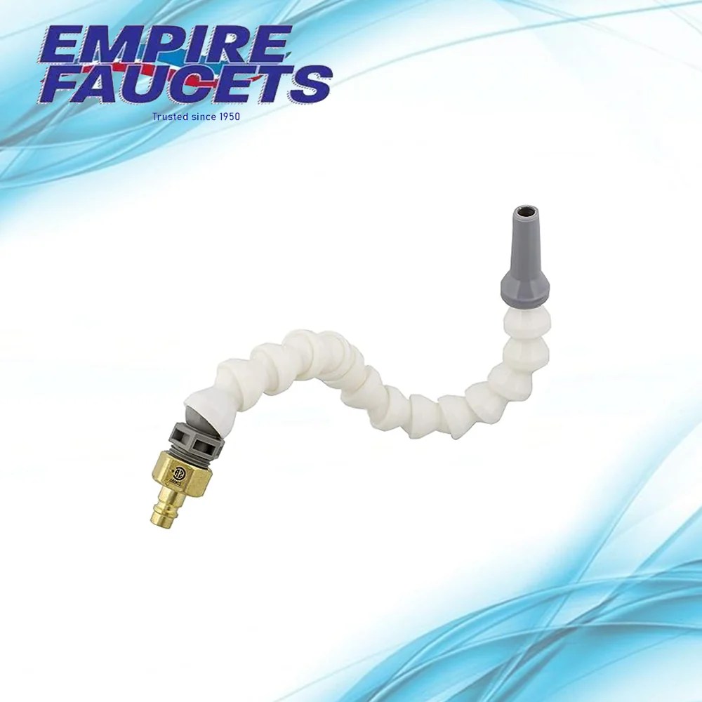 Faucet Replacement, 14 Inch Flexible Spout Quick Connect white