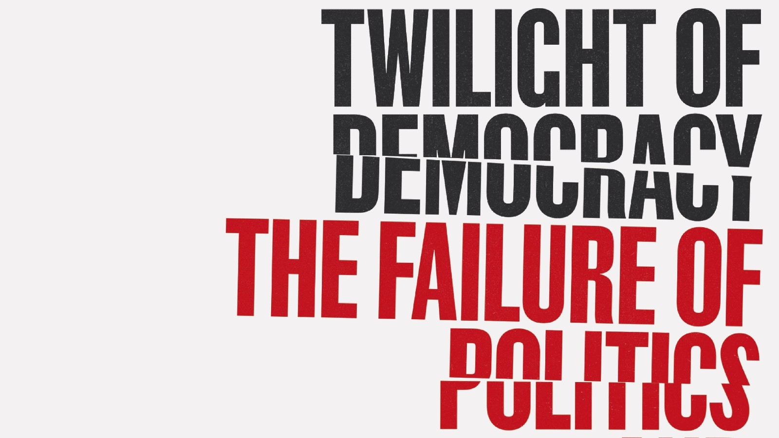 Programación La hora global y el ocaso de la democracia, según Anne