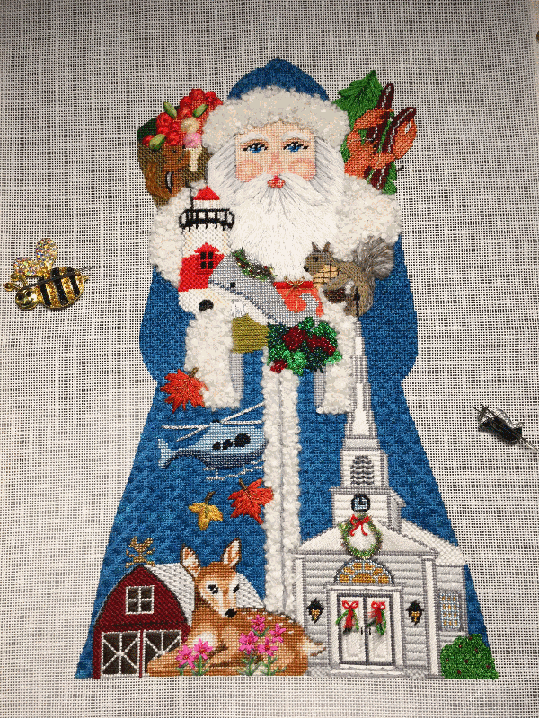 Needlepoint in New England Retreat The Enriched Stitch