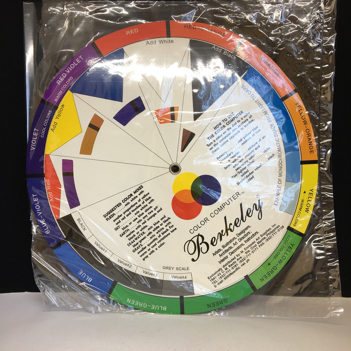 Berkeley color guide M. Enriquez Art Supply