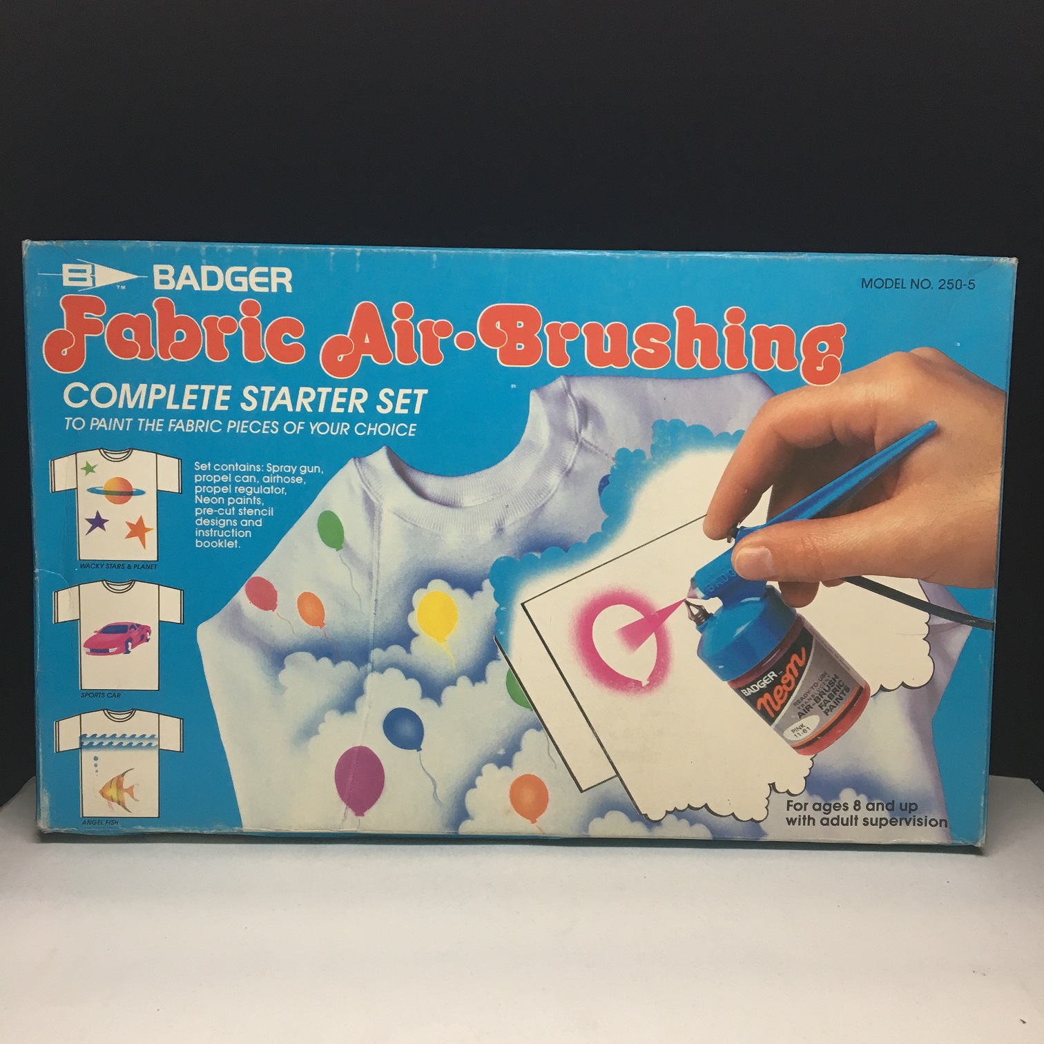 Badger airbrush set (for fabric airbrushing) 2505 M. Enriquez Art