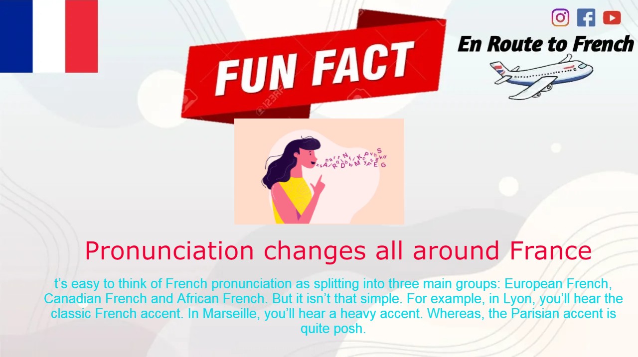 Do you know Pronunciation changes all around France