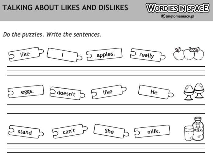 Extensión del verbo «to do» Enseñar inglés en casa