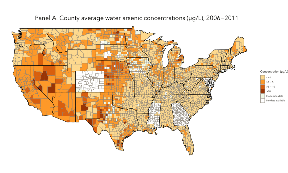 Some U.S. drinking water still carries unsafe levels of arsenic Ensia