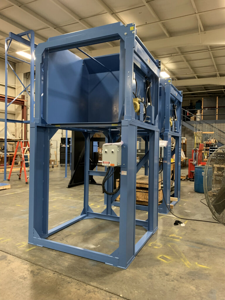 Gaylord Box Dumper Ensign Side Load Reliant Container Dumper