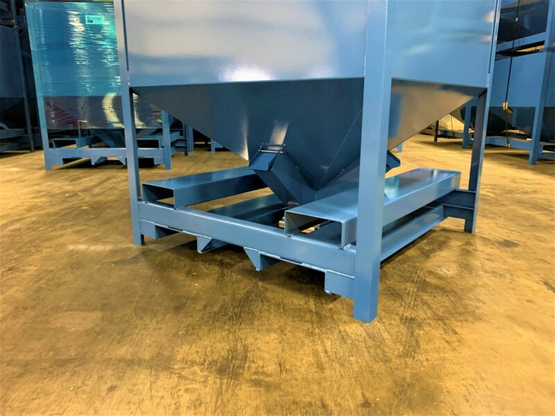 Pallet Jack Entries for Portable Storage Bins Ensign Equipment