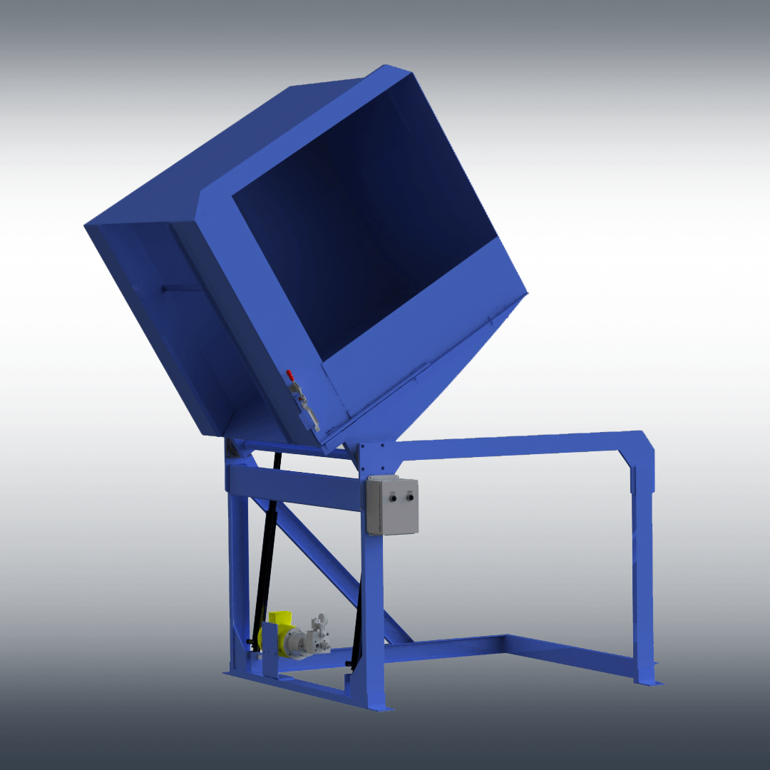 Gaylord Box Dumper Ensign Side Load Reliant Container Dumper