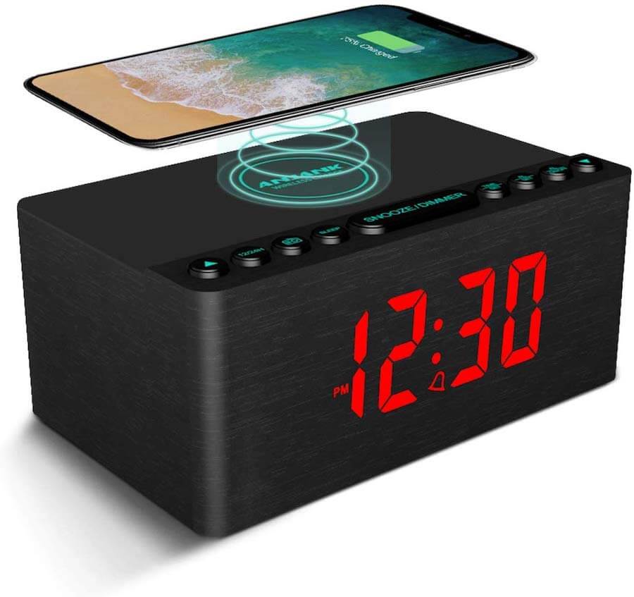 Best 5 Reviewed Bedside Wireless Charging Alarm Clock • Ensmartech