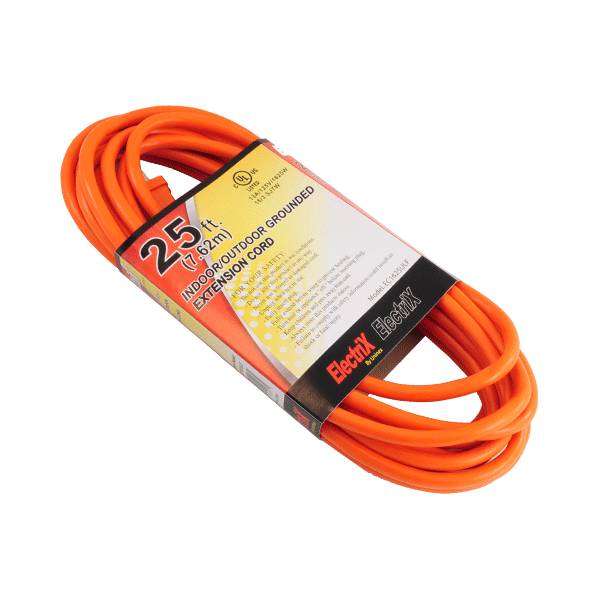 16 Gauge 25 Foot Outdoor Extension Cord