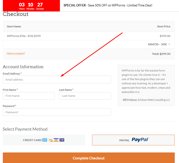 WPForms Discount, Promotions, and Coupons 2019 [50 OFF]