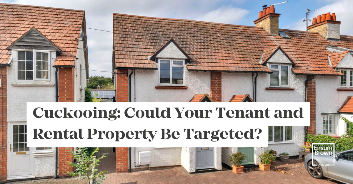 Cuckooing Could Your Tenant and Rental Property Be Targeted? Ensum Brown