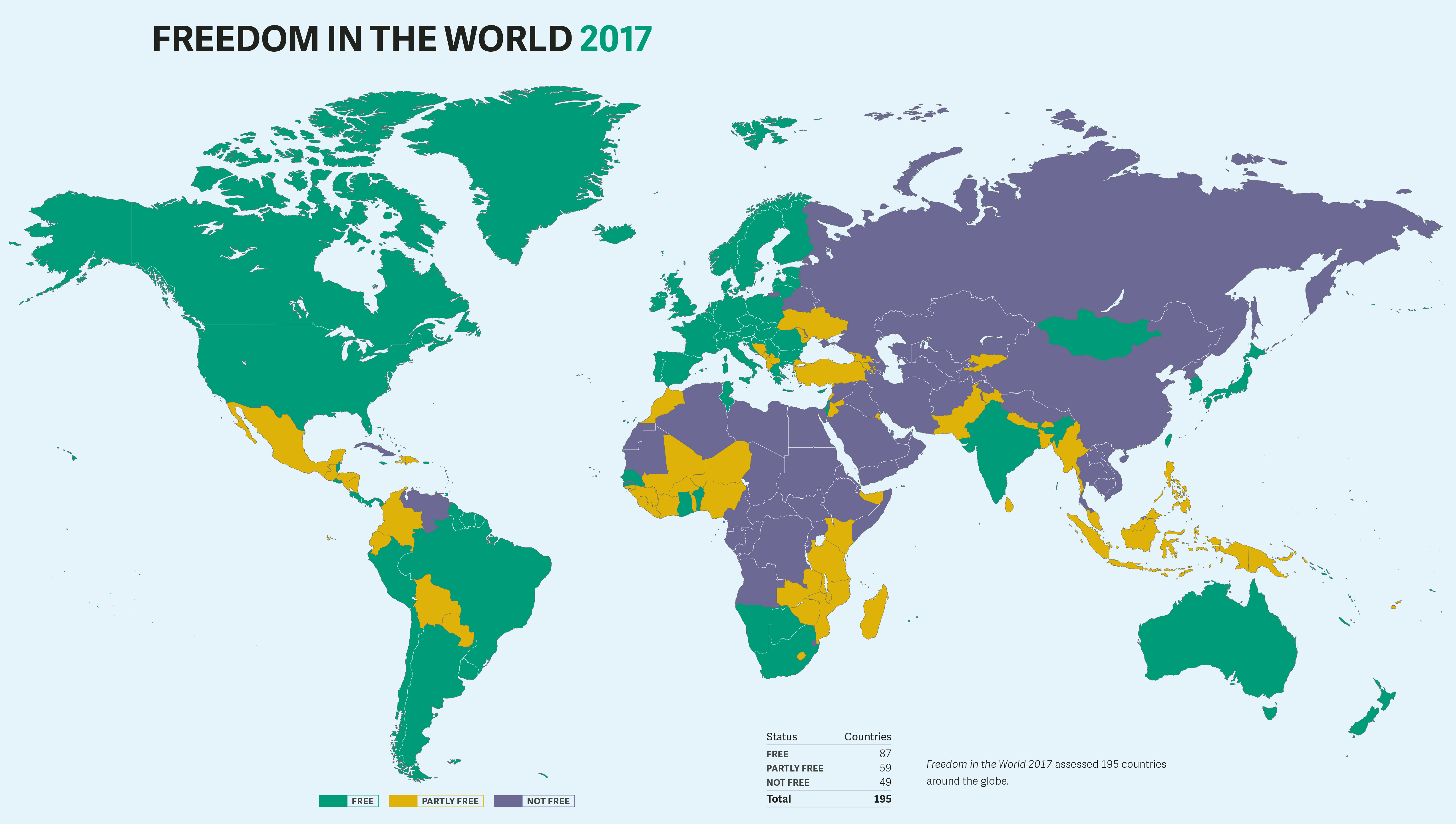 The State of Freedom Around The World Insecurity Matters Blog
