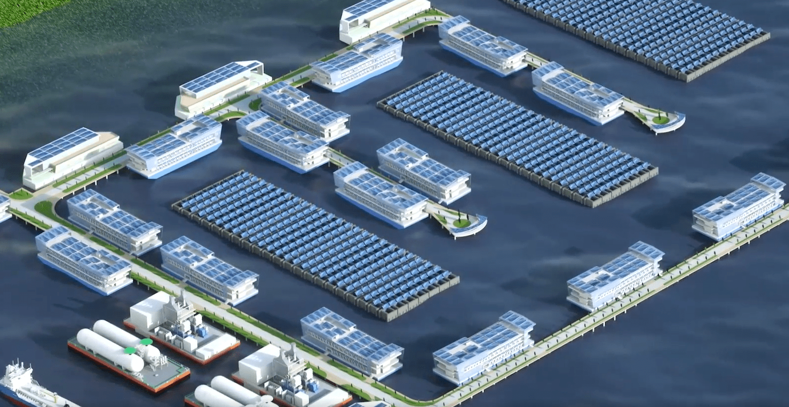 Keppel to explore using LNG and hydrogen to power floating data centre