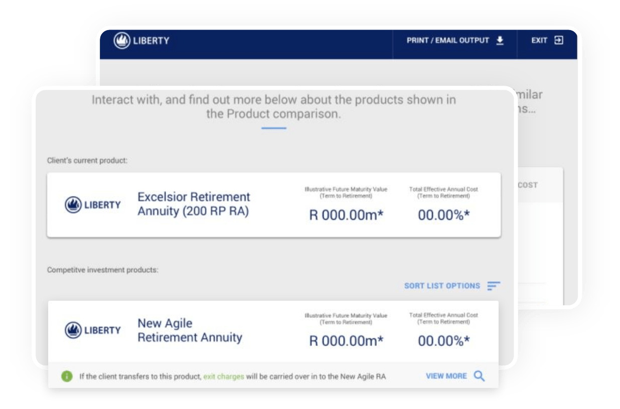 Streamlining client applications for Liberty insurance brokers Entelect