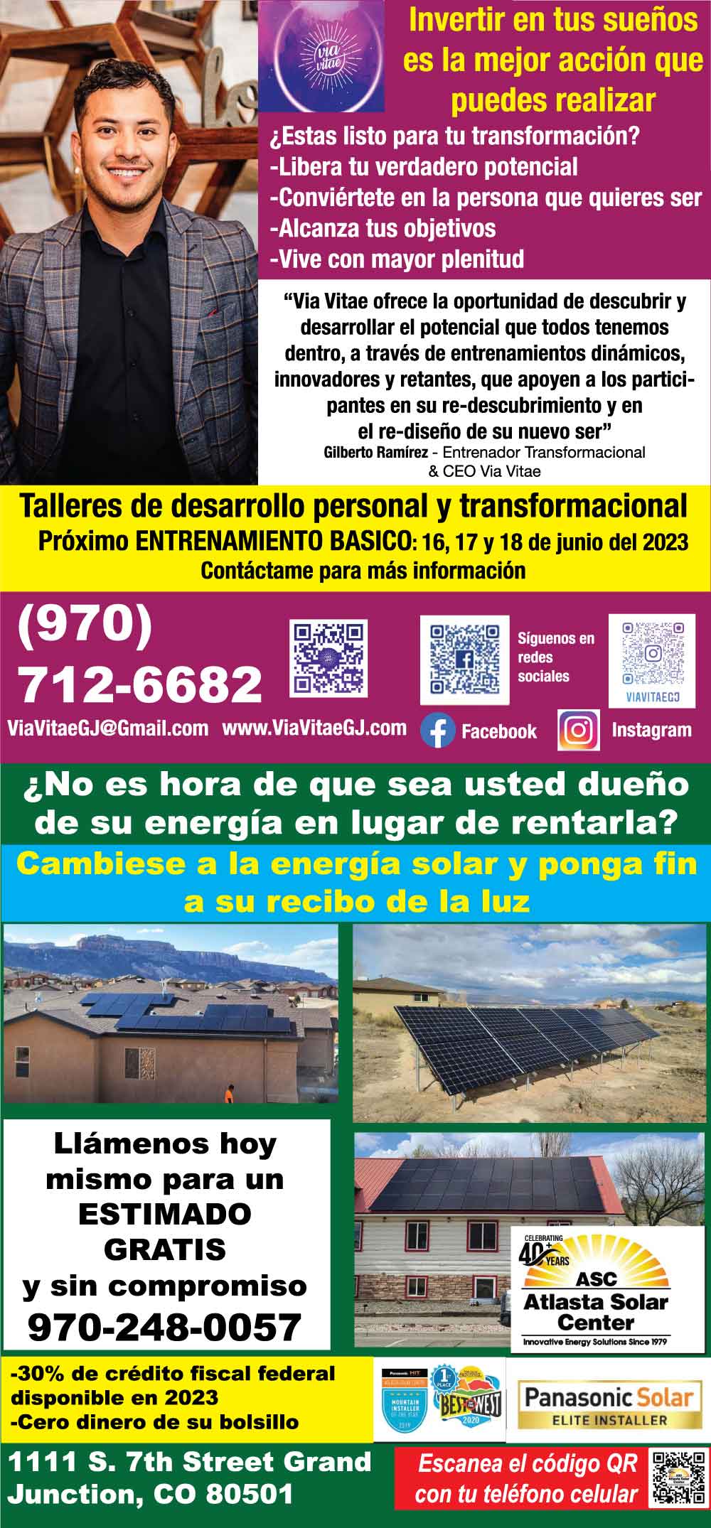 ENTERATE LATINO EL PERIODICO REGIONAL DEL OESTE DE COLORADO